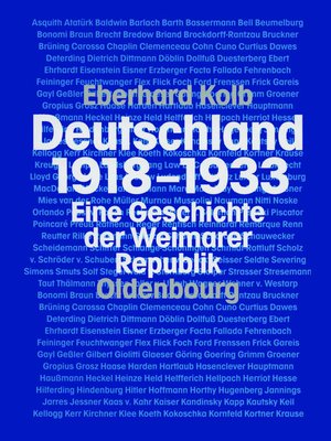 cover image of Deutschland 1918-1933
